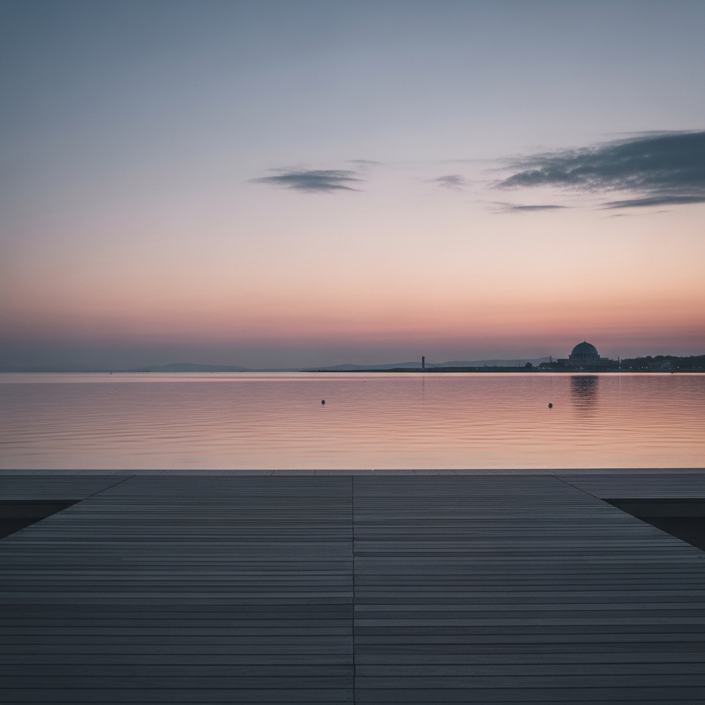 百道浜エリア・海沿い景色