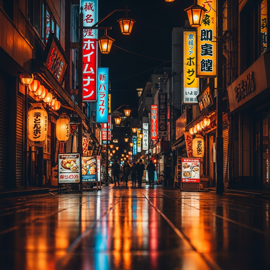 天神エリアの夜景